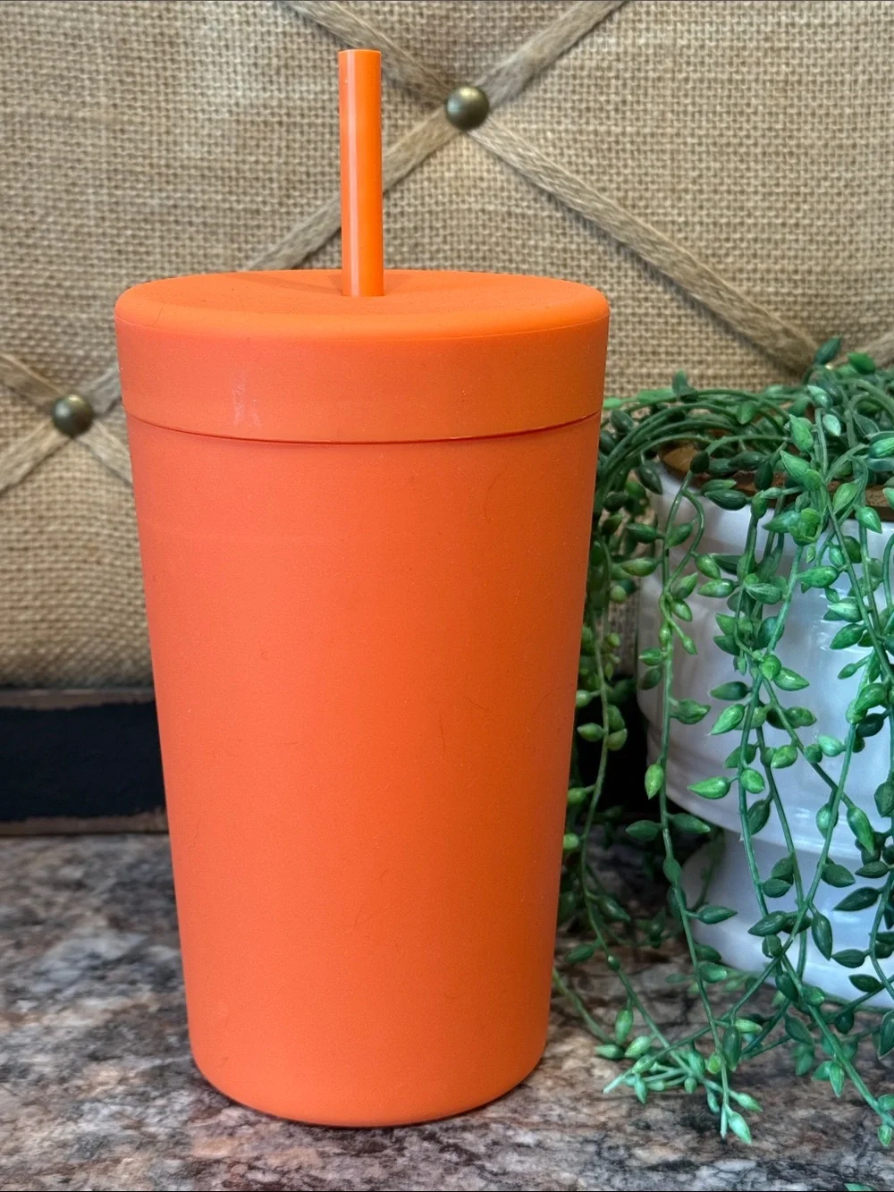 Dunkin Donuts Silicone tumbler